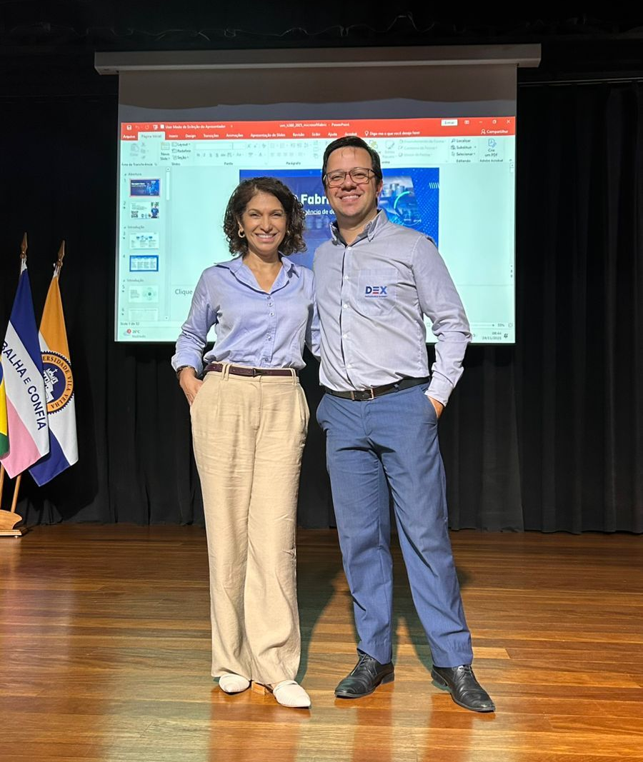 Palestra na UVV durante o evento TI 360