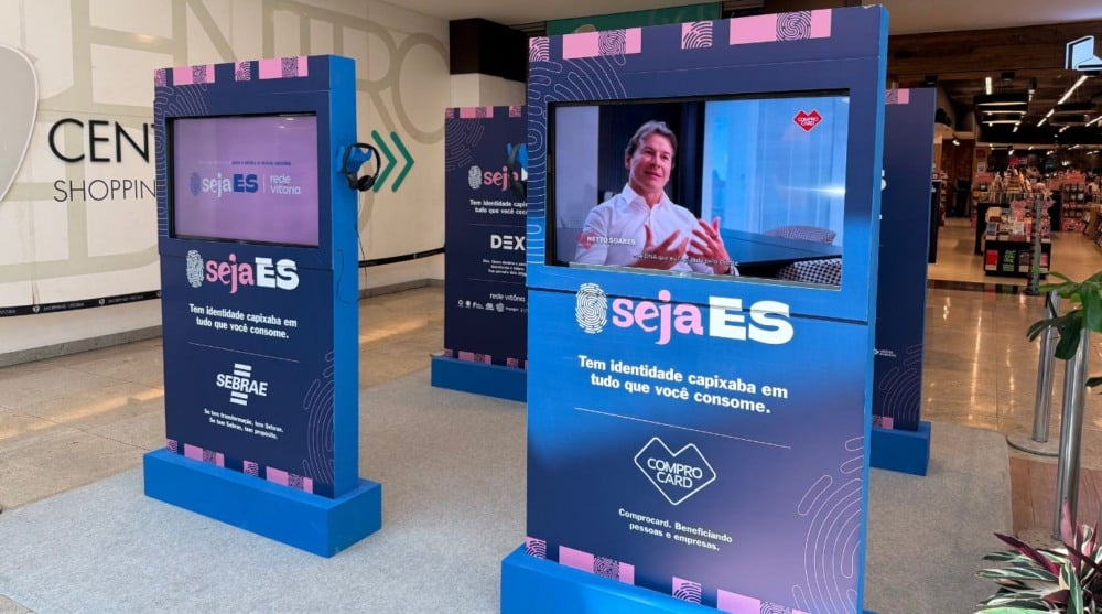 Exposição Seja ES no Shopping Vitória